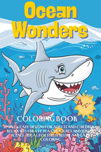 Ocean Wonders Coloring Book