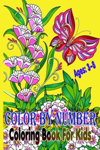 Color By Number Coloring Book For Kids