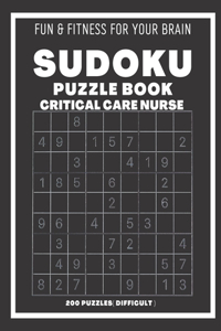 Sudoku Book For Critical Care Nurse Difficult