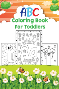 ABC Coloring Book For Toddlers