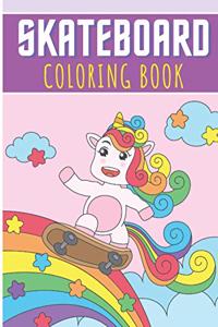 Skateboard Coloring Book