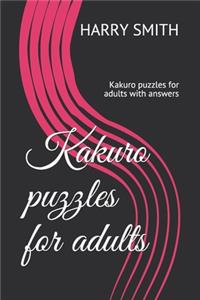 Kakuro puzzles for adults