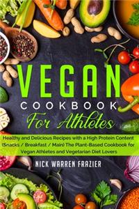 Vegan Cookbook For Athletes