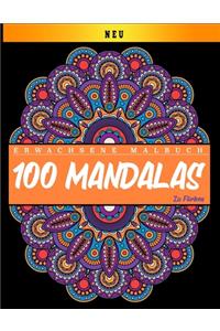 100 Mandalas Zu Farben