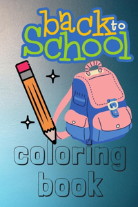 back to school coloring book