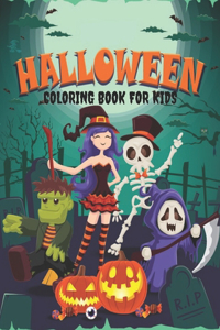 Halloween Coloring Book For Kids