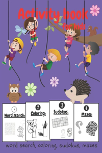 Activity book for kids