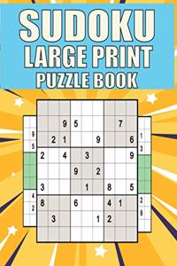 Sudoku Large Print puzzle Book