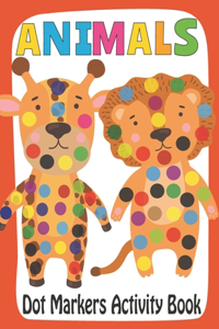 Animals Dot Markers Activity Book