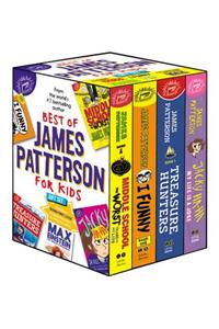 Best of James Patterson for Kids Boxed Set (with Bonus Max Einstein Sampler)