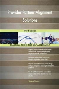 Provider Partner Alignment Solutions Third Edition