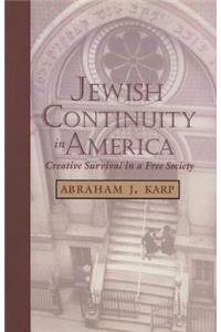 Jewish Continuity in America