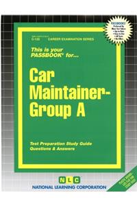 Car Maintainer, Group a