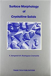 Surface Morphology of Crystalline Solids