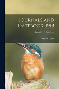 Journals and Datebook, 1919; Journal (1919