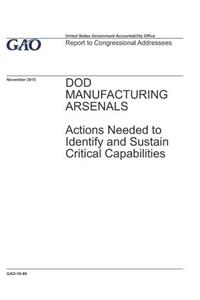 Dod Manufacturing Arsenals