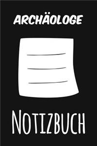 Archäologe Notizbuch