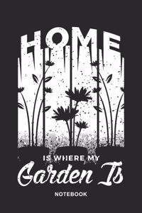 Garden and Plants Art Graphic Notebook
