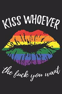 Kiss whoever the fuck you want