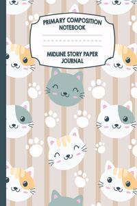 Primary Composition Notebook Midline Story Paper Journal