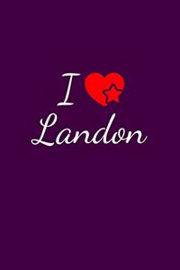 I love Landon