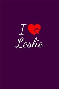 I love Leslie
