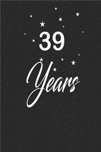 39 years