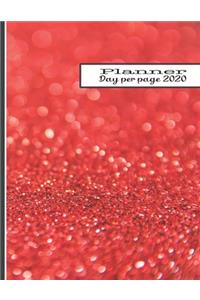 Day per page planner 2020