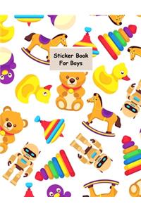 Sticker Book for Boys