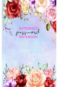 Internet Password Notebook