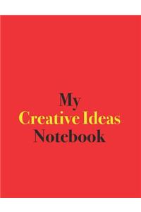 My Creative Ideas Notebook