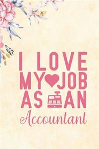 I love my job as an accountant