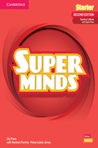 Super Minds Starter Teacher's Book with Digital Pack British English