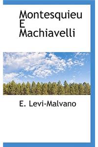 Montesquieu E Machiavelli