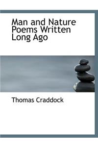 Man and Nature Poems Written Long Ago