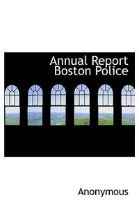 Annual Report Boston Police