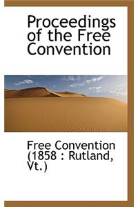 Proceedings of the Free Convention