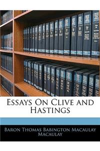 Essays on Clive and Hastings