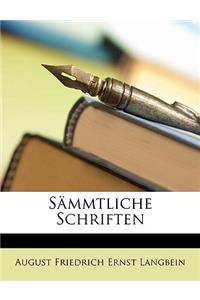 A.F. Langbein's S Mmtliche Schriften, Zweiter Band