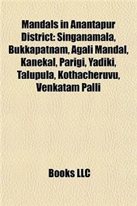 Mandals in Anantapur District