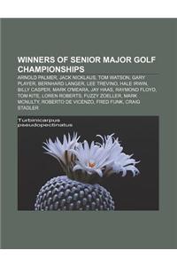Winners of Senior Major Golf Championships