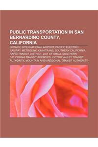 Public Transportation in San Bernardino County, California