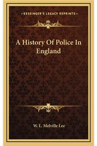 History Of Police In England