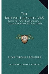 The British Essayists V45