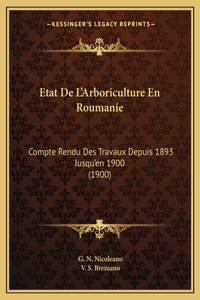 Etat De L'Arboriculture En Roumanie