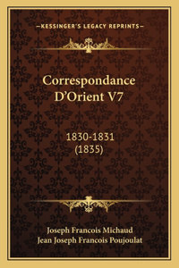 Correspondance D'Orient V7