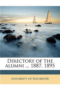 Directory of the Alumni ... 1887, 1895