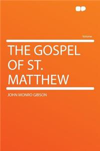 The Gospel of St. Matthew