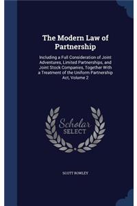 The Modern Law of Partnership