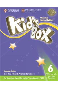 Kid's Box Level 6 Workbook with Online Resources American English